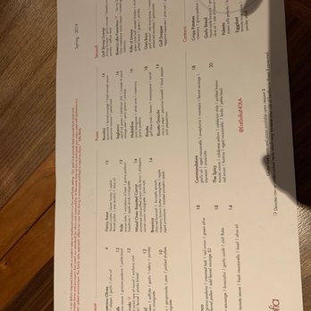Sofia - The front of the menu - Italian Near Me - New Orleans, Louisiana Sofia - The front of the menu - Italian Near Me - New Orleans, Louisiana
