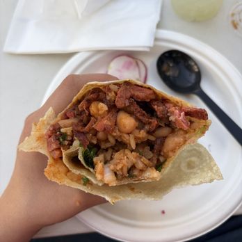 Tacomasa - Pork Burrito w/ everything - Tacos Near Me - Brea, California Tacomasa - Pork Burrito w/ everything - Tacos Near Me - Brea, California