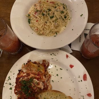 Diamond Belle Saloon - Lasagna and smoked salmon linguine - Music Venues Near Me - Durango, Colorado