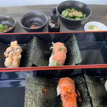 HRB Experience - Combo 6 and cucumber salad But ate 2-bay scallop and blue crap already - Sushi Bars Near Me - Los Angeles, California HRB Experience - Combo 6 and cucumber salad But ate 2-bay scallop and blue crap already - Sushi Bars Near Me - Los Angeles, California