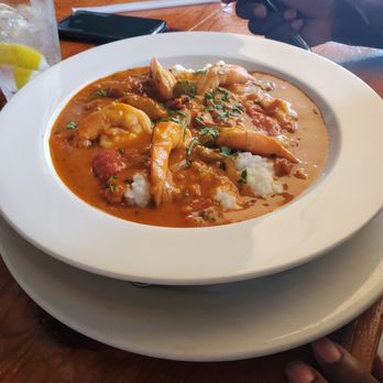 Corner Social - Shrimp and grits (no sausage) - New American Near Me - New York, New York