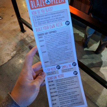 Blaze Pizza - Salad Near Me - Decatur, Georgia