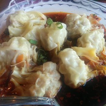 Lu Lu Seafood - Pork & Shrimp Wontons in Chili Sauce - Seafood Near Me - St Louis, Missouri Lu Lu Seafood - Pork & Shrimp Wontons in Chili Sauce - Seafood Near Me - St Louis, Missouri