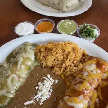 Rosales Mexican Restaurant - Chicken Enchiladas Plate and Chile Relleno Burrito - Mexican Near Me - Santa Barbara, California Rosales Mexican Restaurant - Chicken Enchiladas Plate and Chile Relleno Burrito - Mexican Near Me - Santa Barbara, California