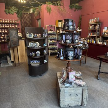 Enchanted Herb Shop - Inside view of Enchanted Herb Shop in Galena, IL where you can purchase herbs, herbal products and supplies, spiritual gifts and herbal teas - Herbal Shops Near Me - Galena, Illinois
