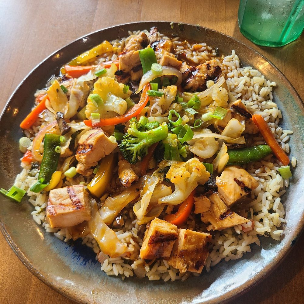 Stir fry veggie plate Stir fry veggie plate