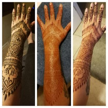 Henna Trendz - Arm piece - Henna Artists Near Me