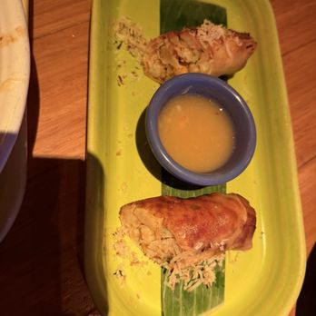 Hula's Island Grill - Coconut shrimp roll - Asian Fusion Near Me - Monterey, California Hula's Island Grill - Coconut shrimp roll - Asian Fusion Near Me - Monterey, California