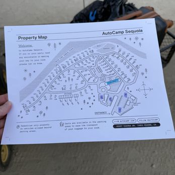 AutoCamp Sequoia - Property map. - Campgrounds Near Me - Three Rivers, California AutoCamp Sequoia - Property map. - Campgrounds Near Me - Three Rivers, California