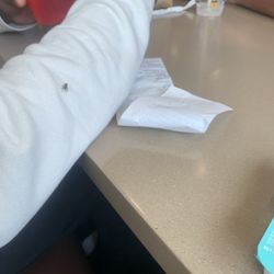 McDonald's - Flies everywhere lands on your food while eating I wouldn't recommend dining in ! employee agreed.