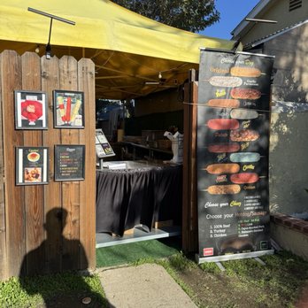 PeteMan’s Cheez Dogz - The set up. - Food Stands Near Me - Canoga Park, California