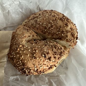 Bagels & Co - Everything bagel with butter - Sandwiches Near Me - Philadelphia, Pennsylvania