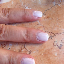 Nails of Summerlin - Botched gel nails. Buyer beware.