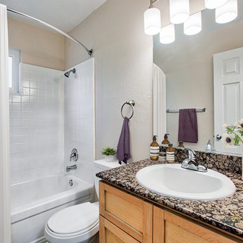 Pleasanton Place Apartment Homes - Bathroom at Pleasanton Place Apartment Homes - Apartments Near Me - Pleasanton, California Pleasanton Place Apartment Homes - Bathroom at Pleasanton Place Apartment Homes - Apartments Near Me - Pleasanton, California