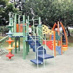 Kaneohe District Park - Updated playground equipment that your kiddies can pay with Biba apps!