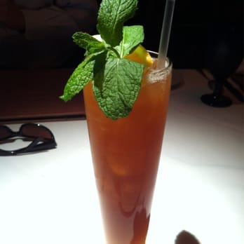 Boulevard - White tea peach ice tea - New American Near Me - San Francisco, California Boulevard - White tea peach ice tea - New American Near Me - San Francisco, California