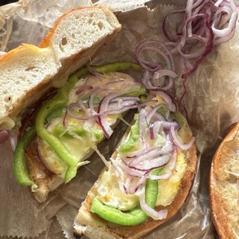 Uncommon Grounds - "Western" egg sandwich - Coffee & Tea Near Me - Albany, New York