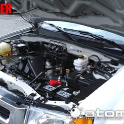 Atomic Auto Salon - Ford Escape engine - After