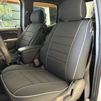 Auto Trends Maui - Wet Okole - Charcoal with Light Gray Full Piping - Auto Customization Near Me - Kahului, Hawaii
