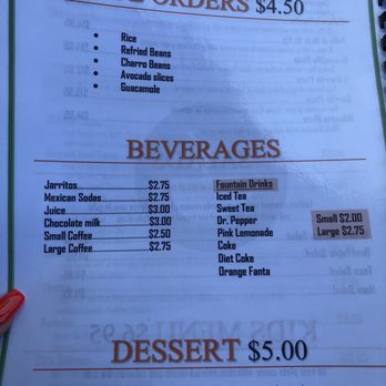 La Casita - Menu - Mexican Near Me - Perryton, Texas La Casita - Menu - Mexican Near Me - Perryton, Texas