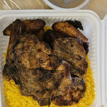 Justins Cafe - Delicious! Rice Beans, Maduros, Pork Chops and Steak and Onions. 5 stars. - Cafes Near Me - Newark, New Jersey Justins Cafe - Delicious! Rice Beans, Maduros, Pork Chops and Steak and Onions. 5 stars. - Cafes Near Me - Newark, New Jersey