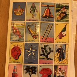 Look at this gorgeous menu that's also a work of art. Look at this gorgeous menu that's also a work of art.