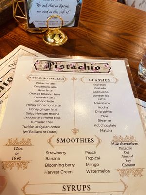Menu photo 8 Pistachio Cafe 2 New Haven, CT Menu photo 8 Pistachio Cafe 2 New Haven, CT