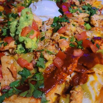 Yard House - Nachos with Chicken added - Bars Near Me - Long Beach, California