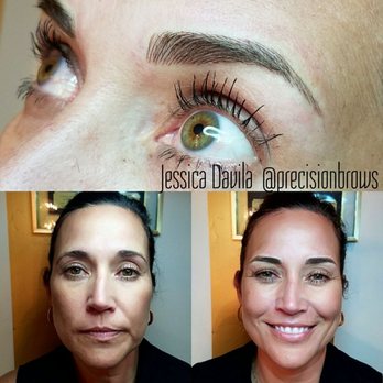 Precision Brows - Total brow reshaping with microblading - Permanent Makeup Near Me - Modesto, California