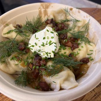 Pierogi Boys - 4/15/26 FYI. Pierogi Sample Platter (6) - Polish Near Me - Brooklyn, New York