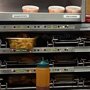 Popeyes Louisiana Kitchen - The two Mac n cheese the two girls they probably wanted for themselves - Chicken Wings Near Me - Compton, California Popeyes Louisiana Kitchen - The two Mac n cheese the two girls they probably wanted for themselves - Chicken Wings Near Me - Compton, California