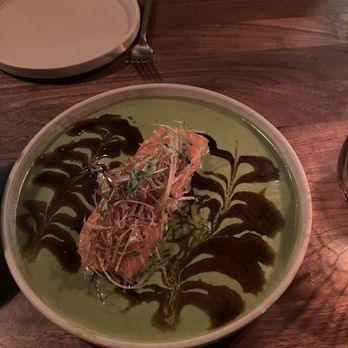 Ember Kitchen - Salmon crudo - Latin American Near Me - Austin, Texas
