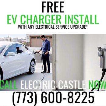 Electric Castle - FREE EV Charger Install - Electric Castle Chicago - Electricians Near Me Electric Castle - FREE EV Charger Install - Electric Castle Chicago - Electricians Near Me