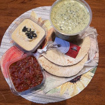 Patogh Restaurant - Not on the menu creamy lentil soup, delicious! Hummus and Eghra with pita. - Middle Eastern Near Me - Turlock, California Patogh Restaurant - Not on the menu creamy lentil soup, delicious! Hummus and Eghra with pita. - Middle Eastern Near Me - Turlock, California