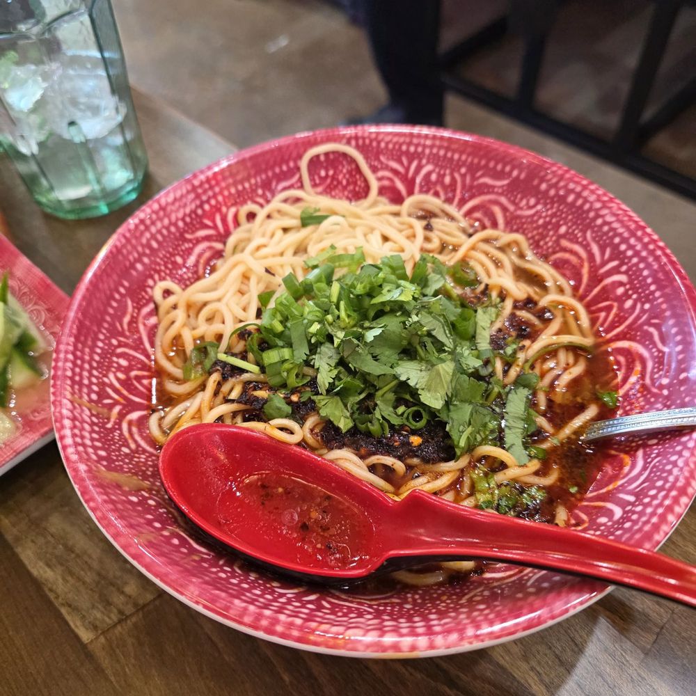 Dragon Casa - Szechuan Dan Dan noodles - Asian Fusion Near Me - Dallas, Texas