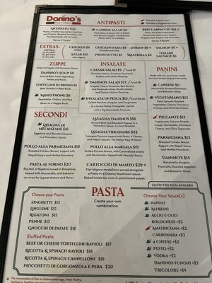Menu photo 4 Danino’s Trattoria Orlando, FL Menu photo 4 Danino’s Trattoria Orlando, FL