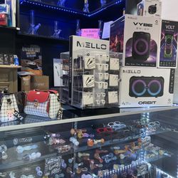 Inside store