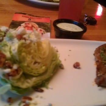 Applebee's Grill + Bar - Wedge salad and 4oz sirlon - Sports Bars Near Me - Riverdale, Utah