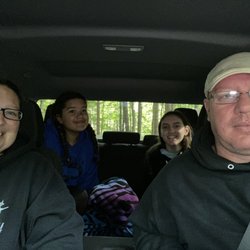 Foothills Family Campground - Heading out after a great weekend of camping.