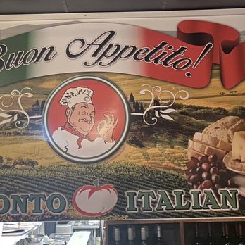 Pastas Pronto - a sign for a restaurant - Italian Near Me - Modesto, California