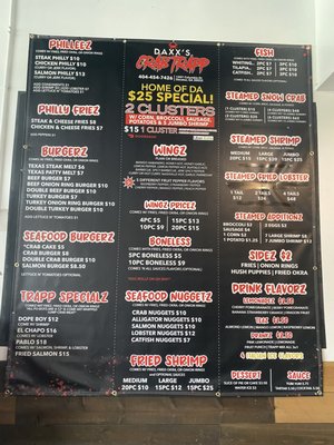 Menu photo 2 Daxx’s Crab Trapp Decatur, GA Menu photo 2 Daxx’s Crab Trapp Decatur, GA