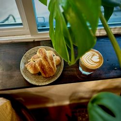 Keagan’s Coffee - Croissant and cortado