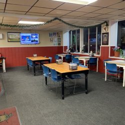 Inside dining area
