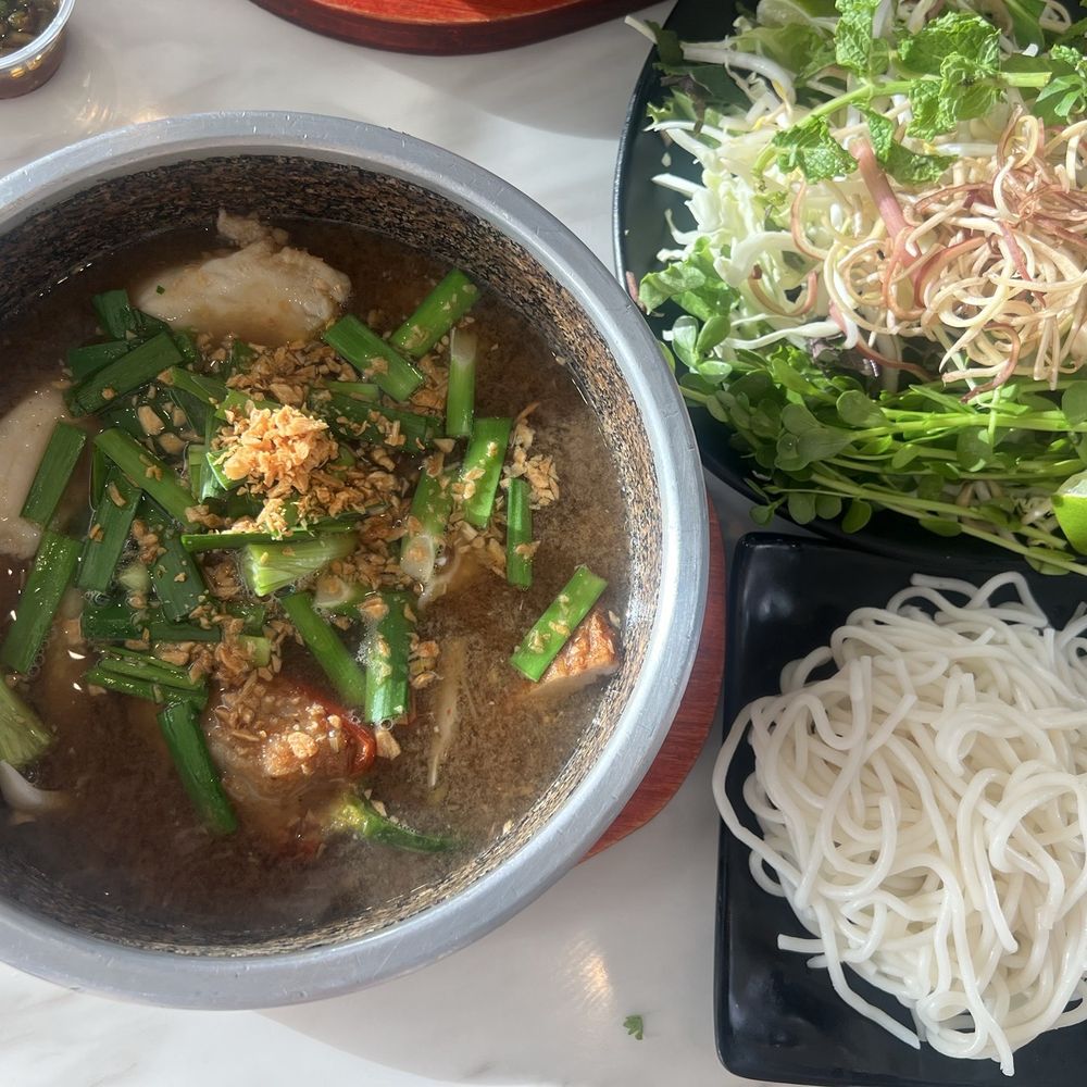 Bep Me Nam Bun Bo Tho Da - Bún mắm $ 14.99 - Vietnamese Near Me - Westminster, California