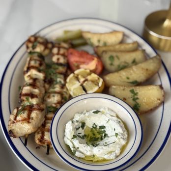Milos Taverna - Chicken Souvlaki - Greek Near Me - San Francisco, California