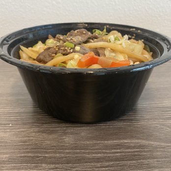 Yasai Japanese Grill - 7/1/22 (fri): Side view of Yaki Udon Beef. Tasty & tender! - Japanese Near Me - Irvine, California Yasai Japanese Grill - 7/1/22 (fri): Side view of Yaki Udon Beef. Tasty & tender! - Japanese Near Me - Irvine, California