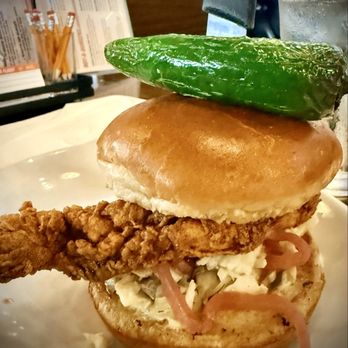 Slater's 50/50 - Nashville Screamin' Hot Chicken Sandwich - Burgers Near Me - Las Vegas, Nevada Slater's 50/50 - Nashville Screamin' Hot Chicken Sandwich - Burgers Near Me - Las Vegas, Nevada