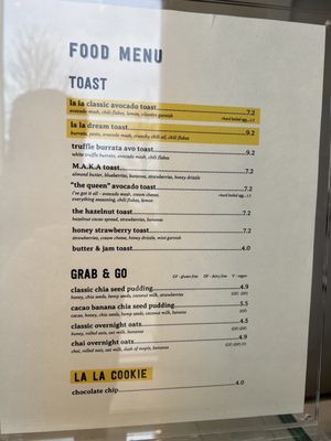 Menu photo 7 La La Land Addison, TX