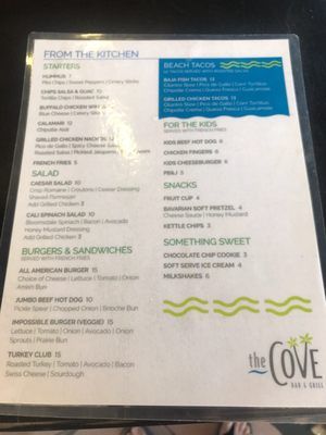 Menu photo 8 The Cove Bar and Grill Carlsbad, CA Menu photo 8 The Cove Bar and Grill Carlsbad, CA