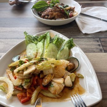 Thai With Us - Seafood salad - Thai Near Me - Augusta, Maine